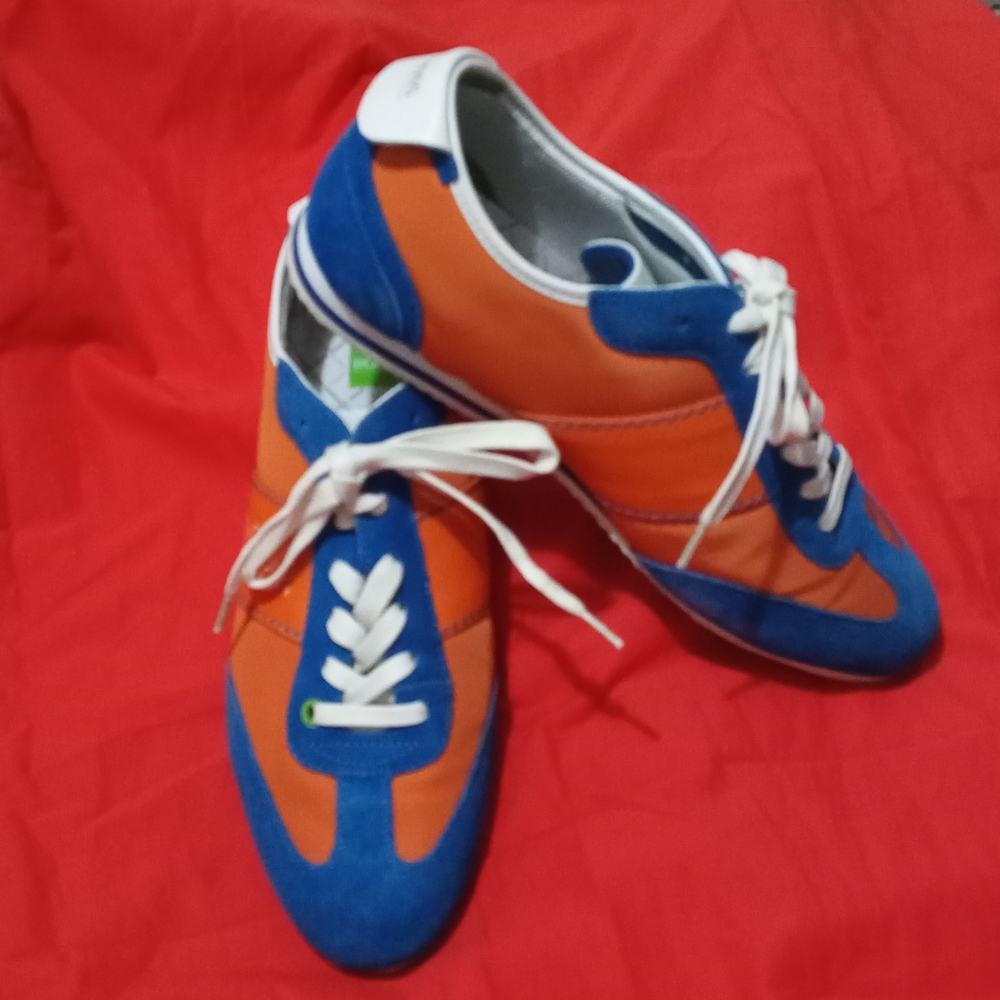 c.2001-2 HUGO BOSS LIGHT NESS TRAINER SNEAKERS SIZE 9 MEN'S